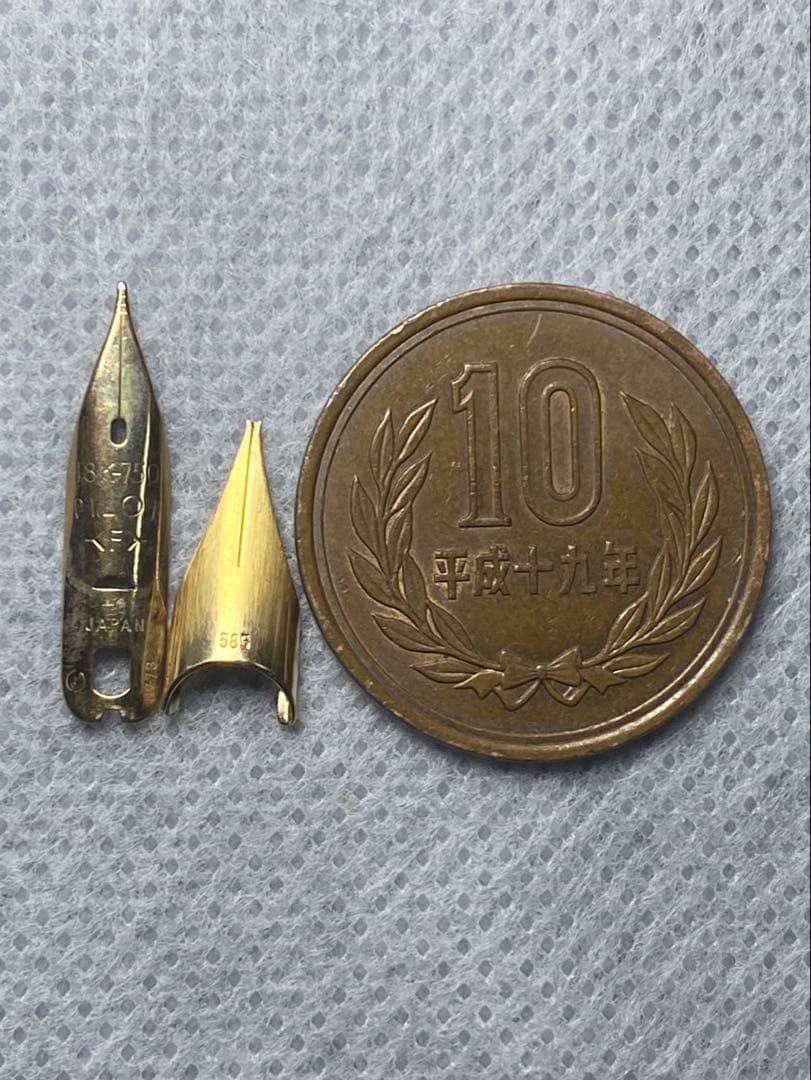 No.118 金無垢18K 0.30g 14k 0.26g 金 24K 純金