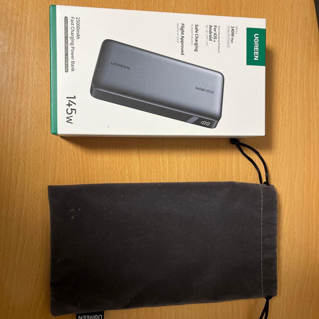UGREEN モバイルバッテリー 145W