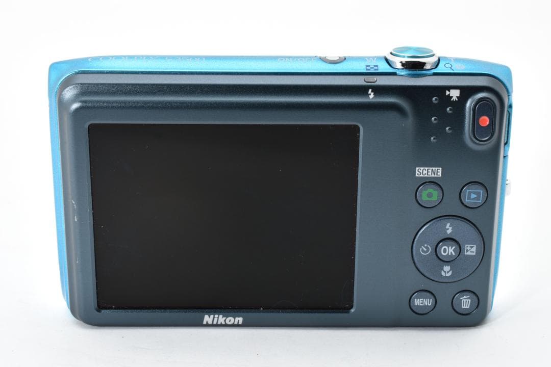 【お値下げ歓迎・ 美品 】ニコン　Nikon COOLPIX S3500 ブルー