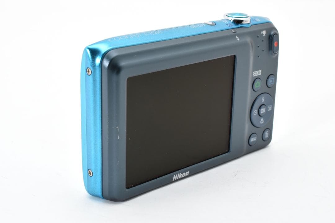 【お値下げ歓迎・ 美品 】ニコン　Nikon COOLPIX S3500 ブルー