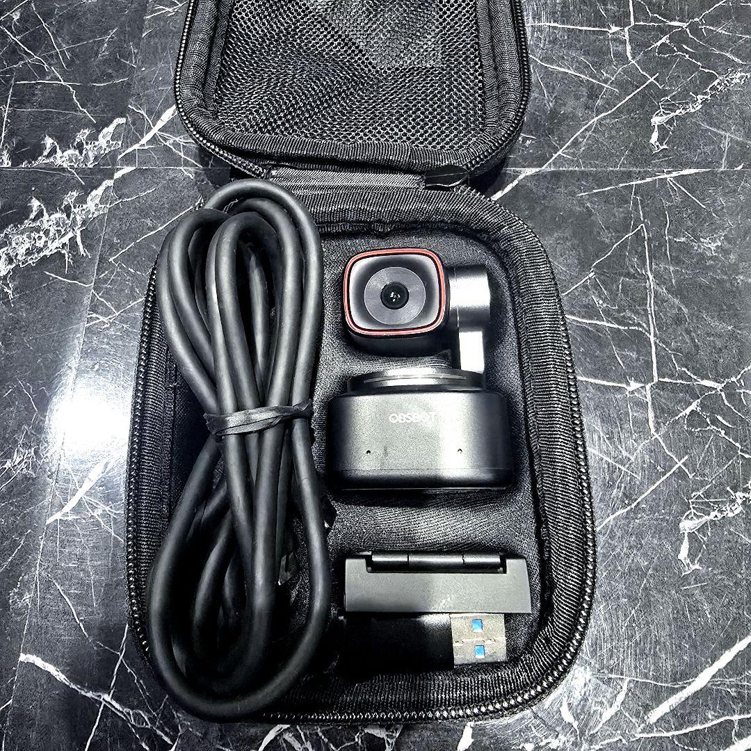 OBSBOT tiny2 4K 本体＋付属品＋リモコン セット webカメラ