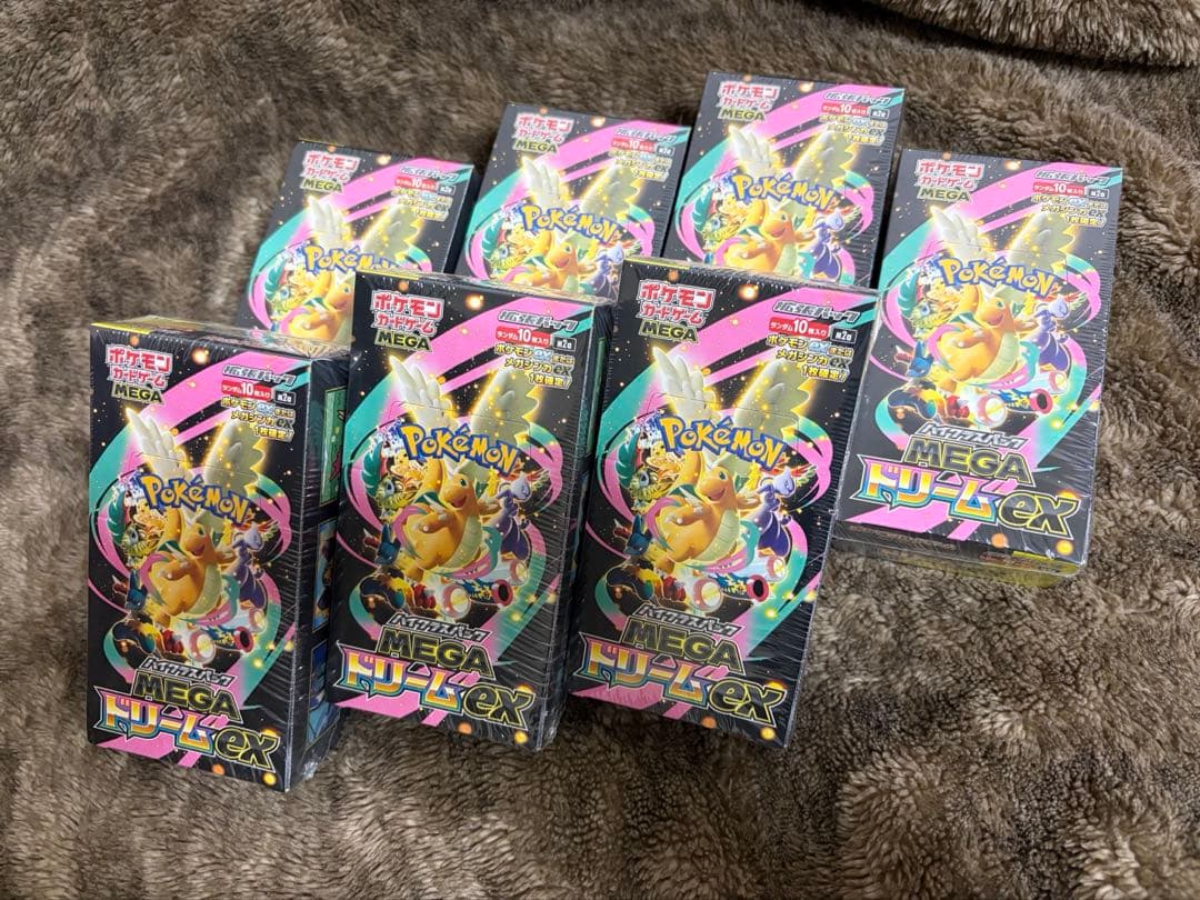 ポケモンカード MEGAドリームex ⑦BOX