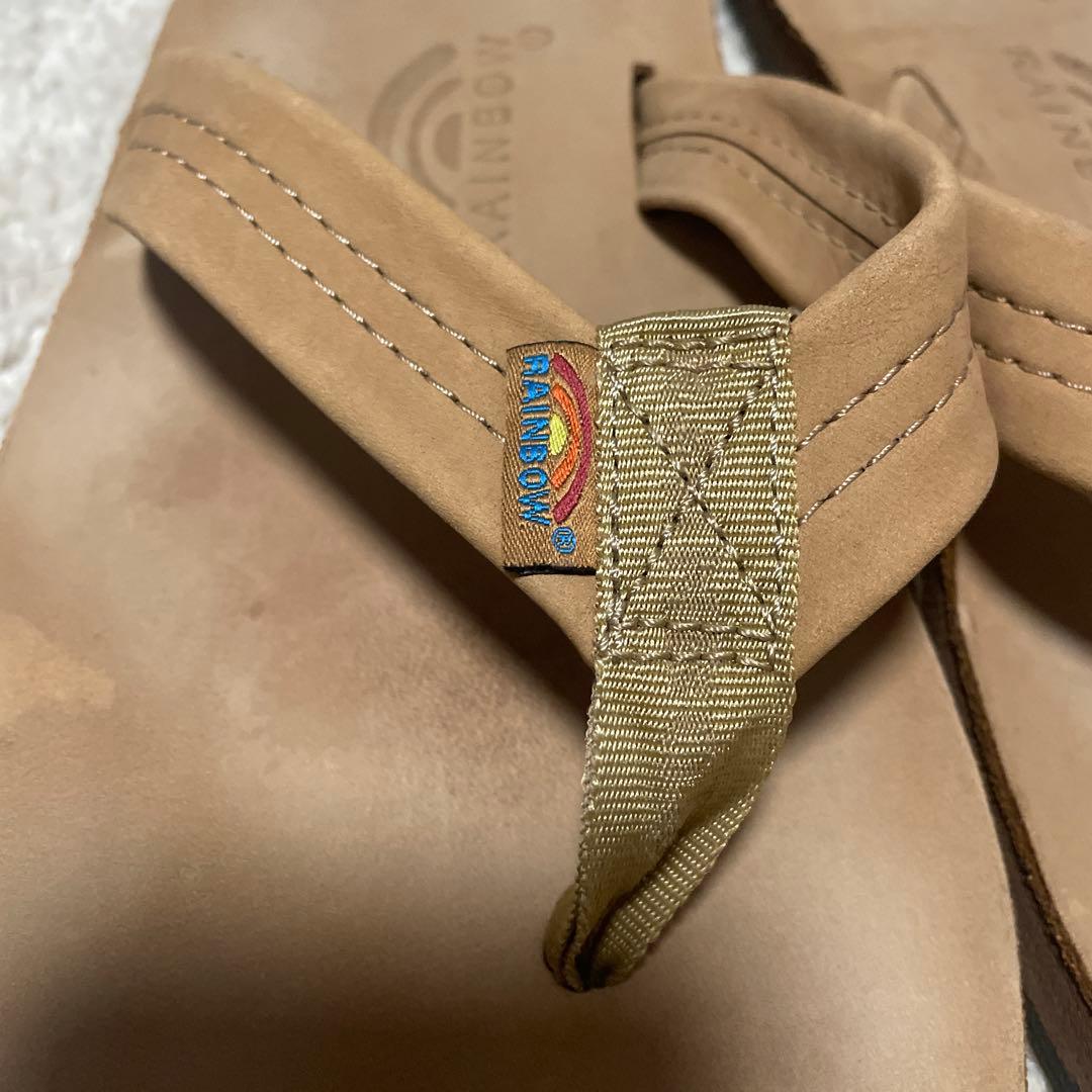 MottyメンズXL Rainbow サンダル　プレミアムシエラブラウン