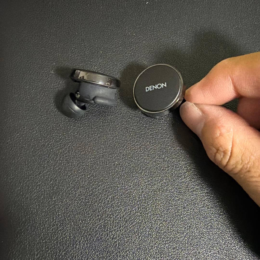 DENON PerL Pro ワイヤレスイヤホン ブラック