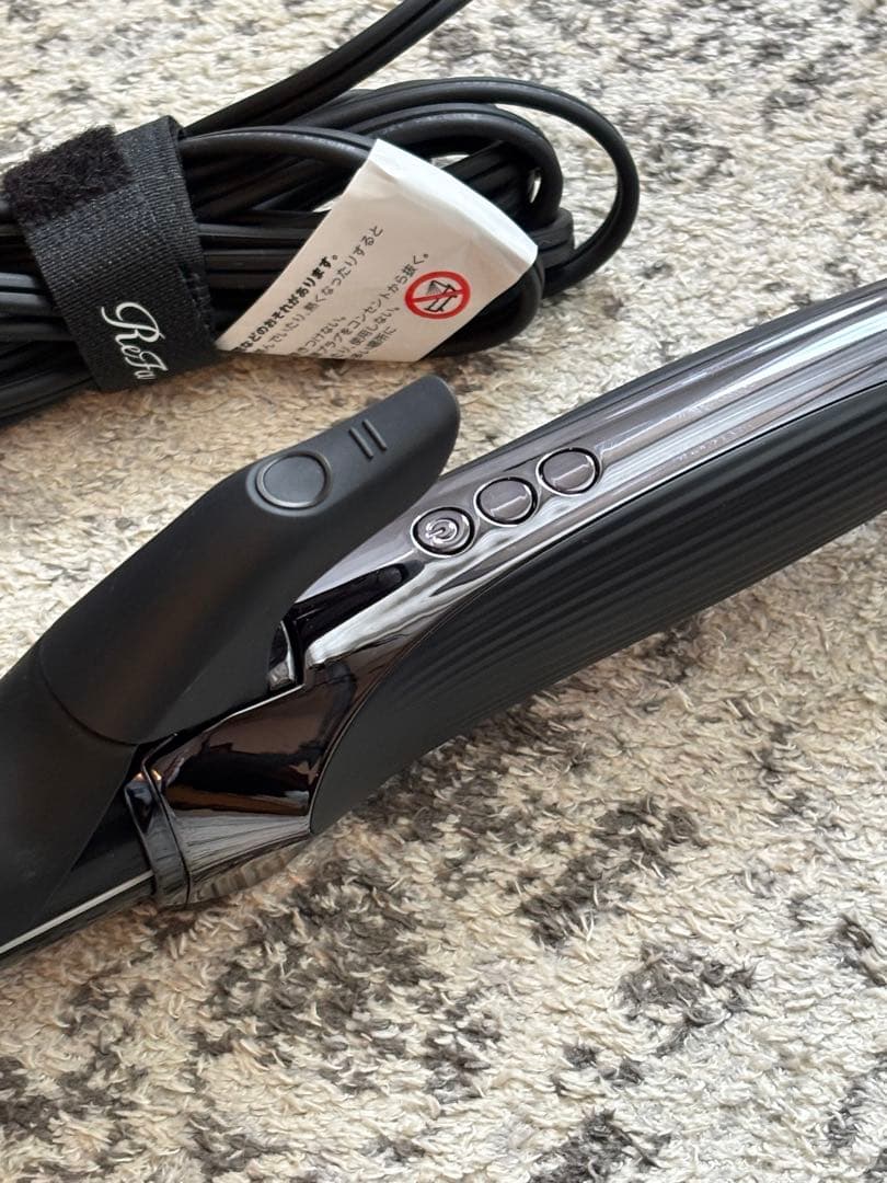 ReFa カールヘアアイロン ブラック (32 mm)