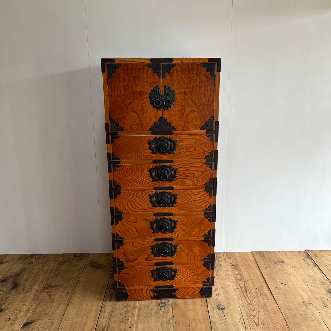 専用 岩谷堂箪笥 整理箪笥 時代箪笥 7段チェスト ハイチェスト z653