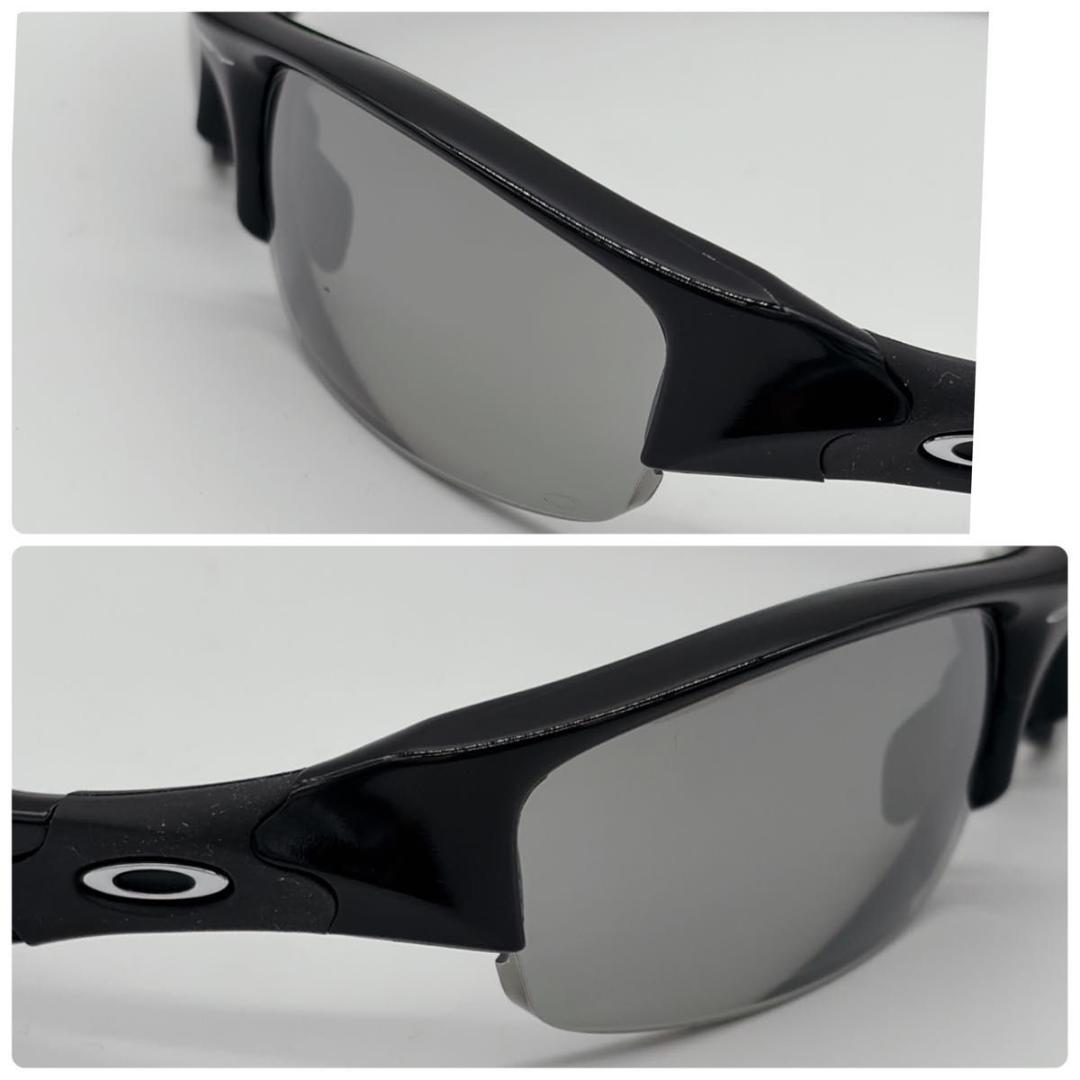 OAKLEY オークリー スポーツサングラス フラックジャケット 度ありレンズ