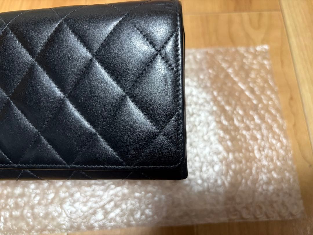 CHANEL 長財布 カンボンライン