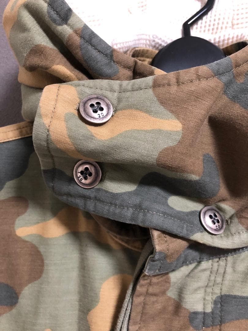 激レア GREG LAUREN CAMO FISHTAIL 迷彩 ジャケット