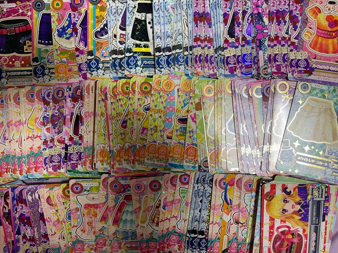 【aya】アイカツカード　カード:約700枚以上　バインダー:3冊