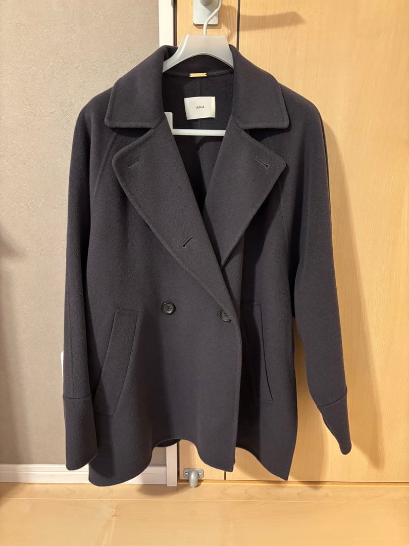 新品未使用　IENA スーパー160ダブルフェイスショートコート　38