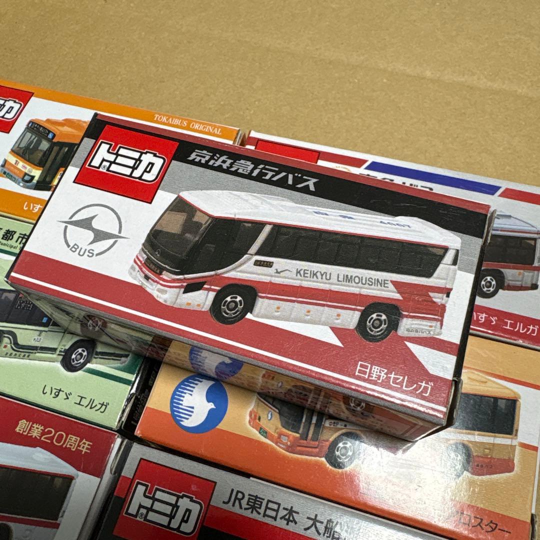 特注トミカ　路線バス　7台セット