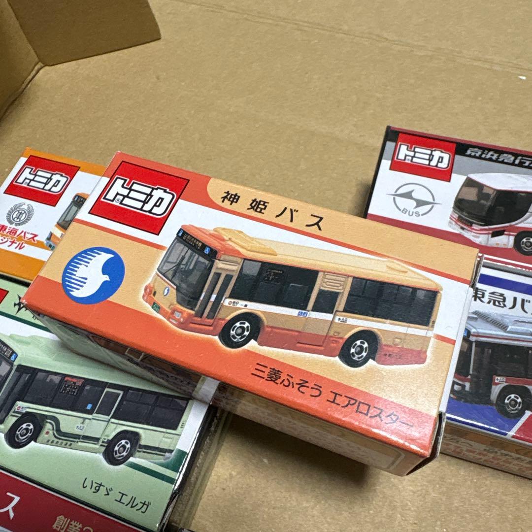 特注トミカ　路線バス　7台セット