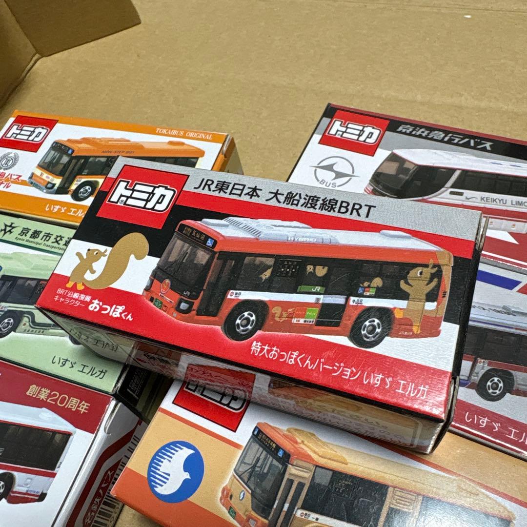 特注トミカ　路線バス　7台セット