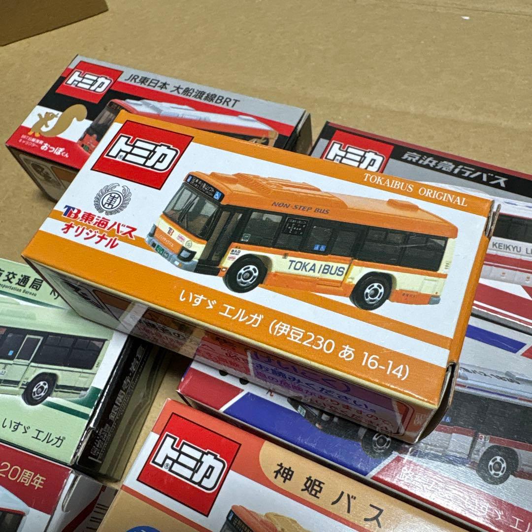 特注トミカ　路線バス　7台セット