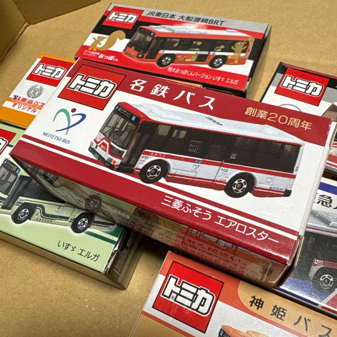 特注トミカ　路線バス　7台セット