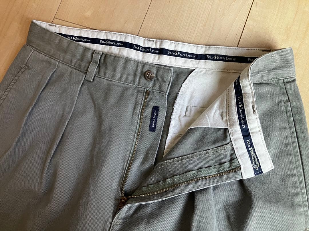 USA製 ポロラルフローレン ANDREW アンドリュー ポロチノ W33