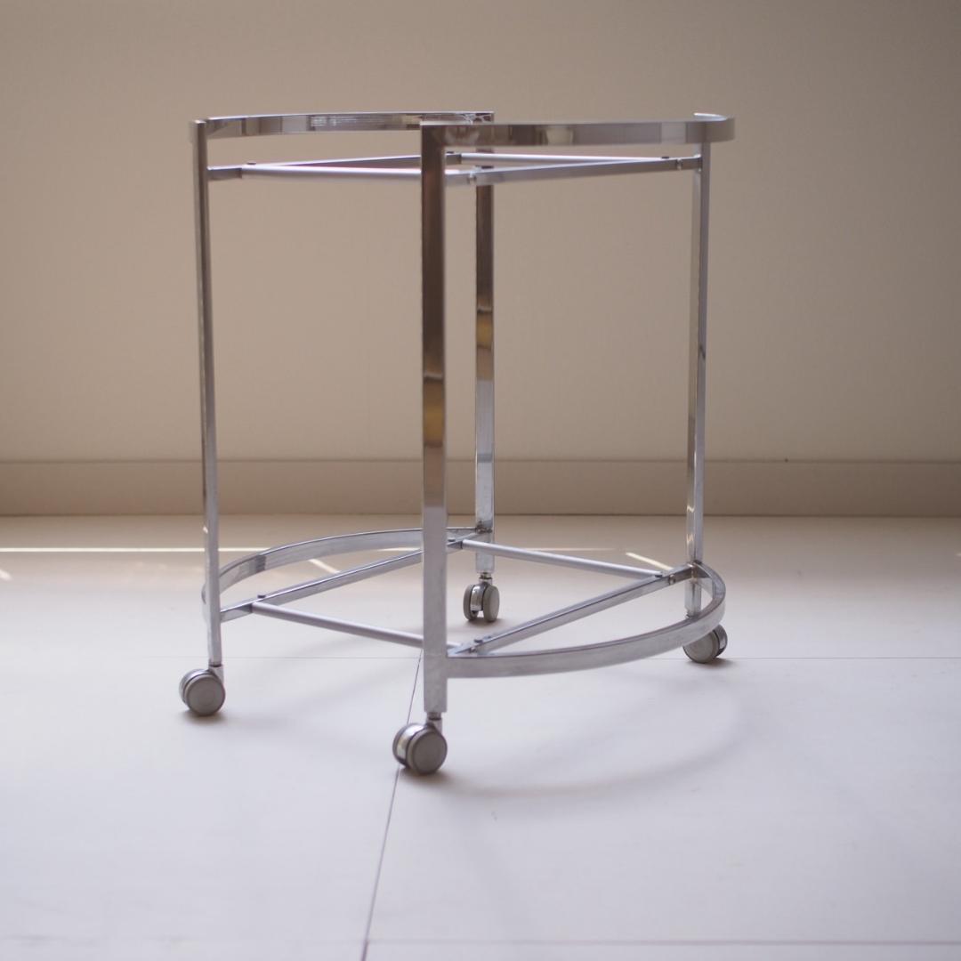 pool table / ガラステーブル 2段 キャスター付