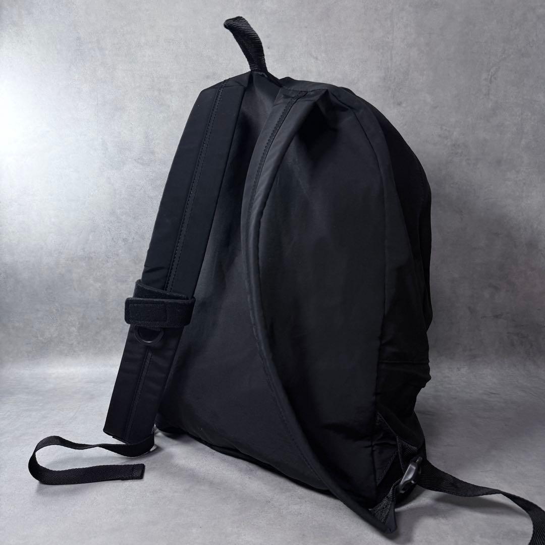 MASTER&Co. カラビナ付きデイパック リュック スエード 黒 良品