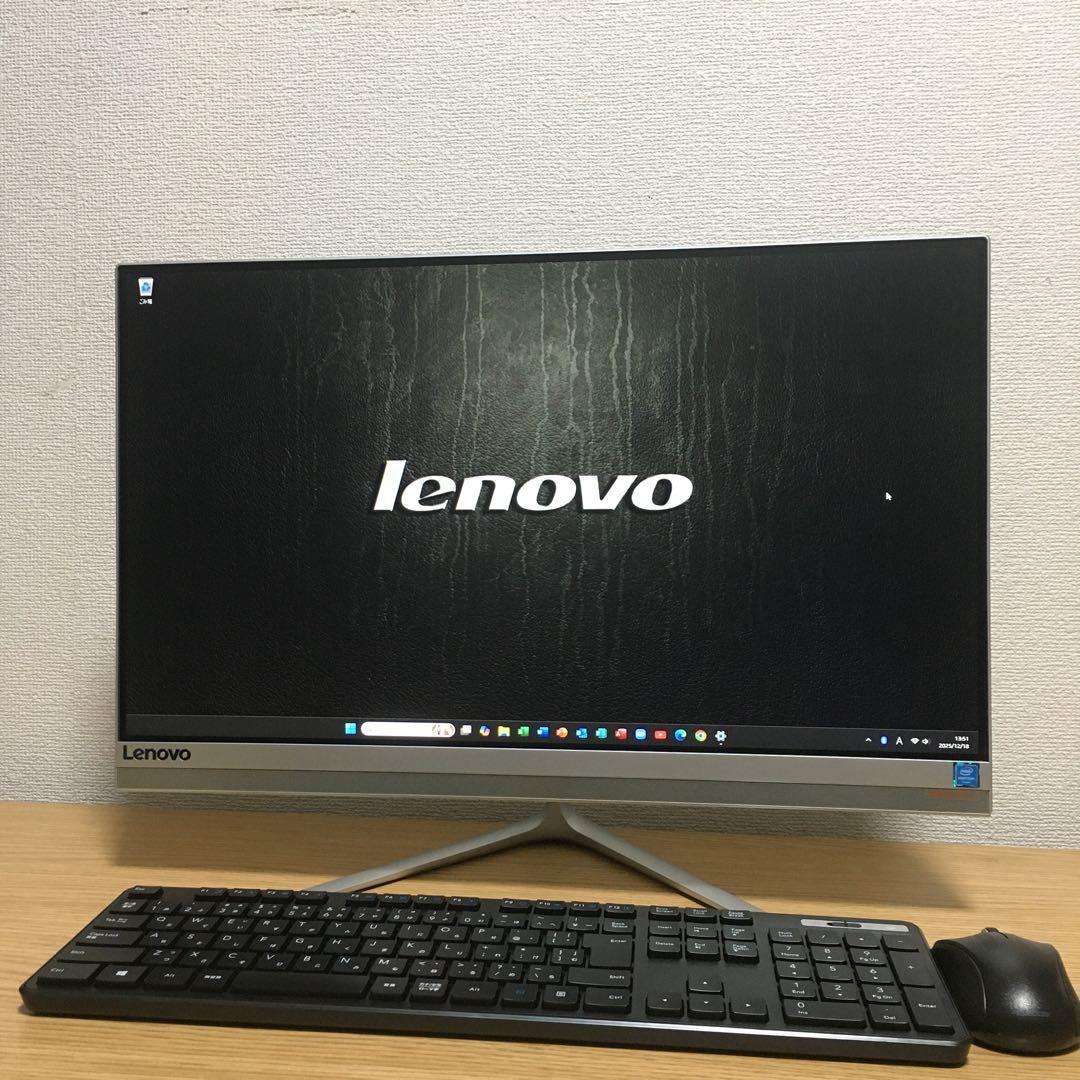 フルセット Lenovo Win11 一体型 デスクトップPC 23'モニター