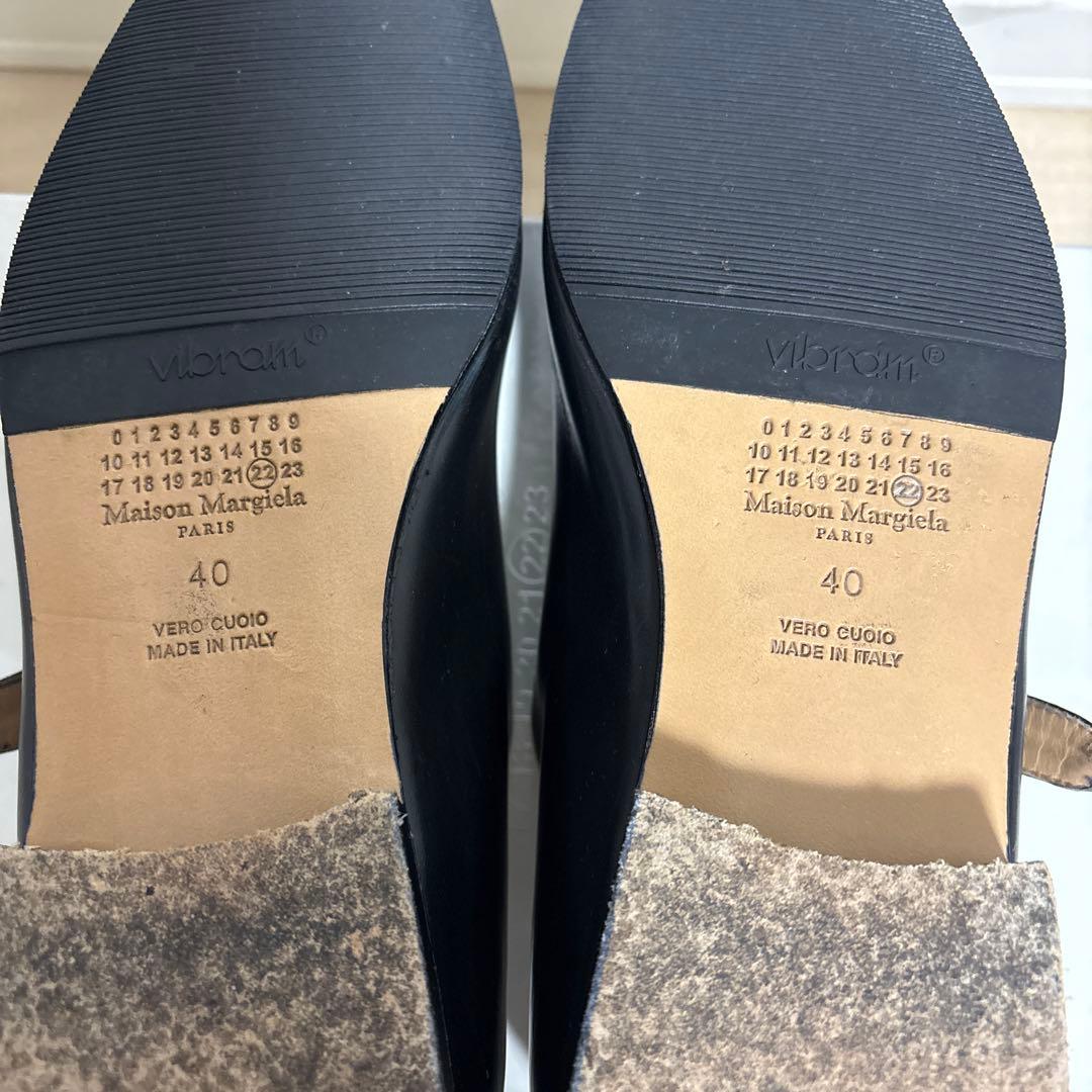 メゾンマルジェラハイペリオンメリージェーンポインテッドトゥ