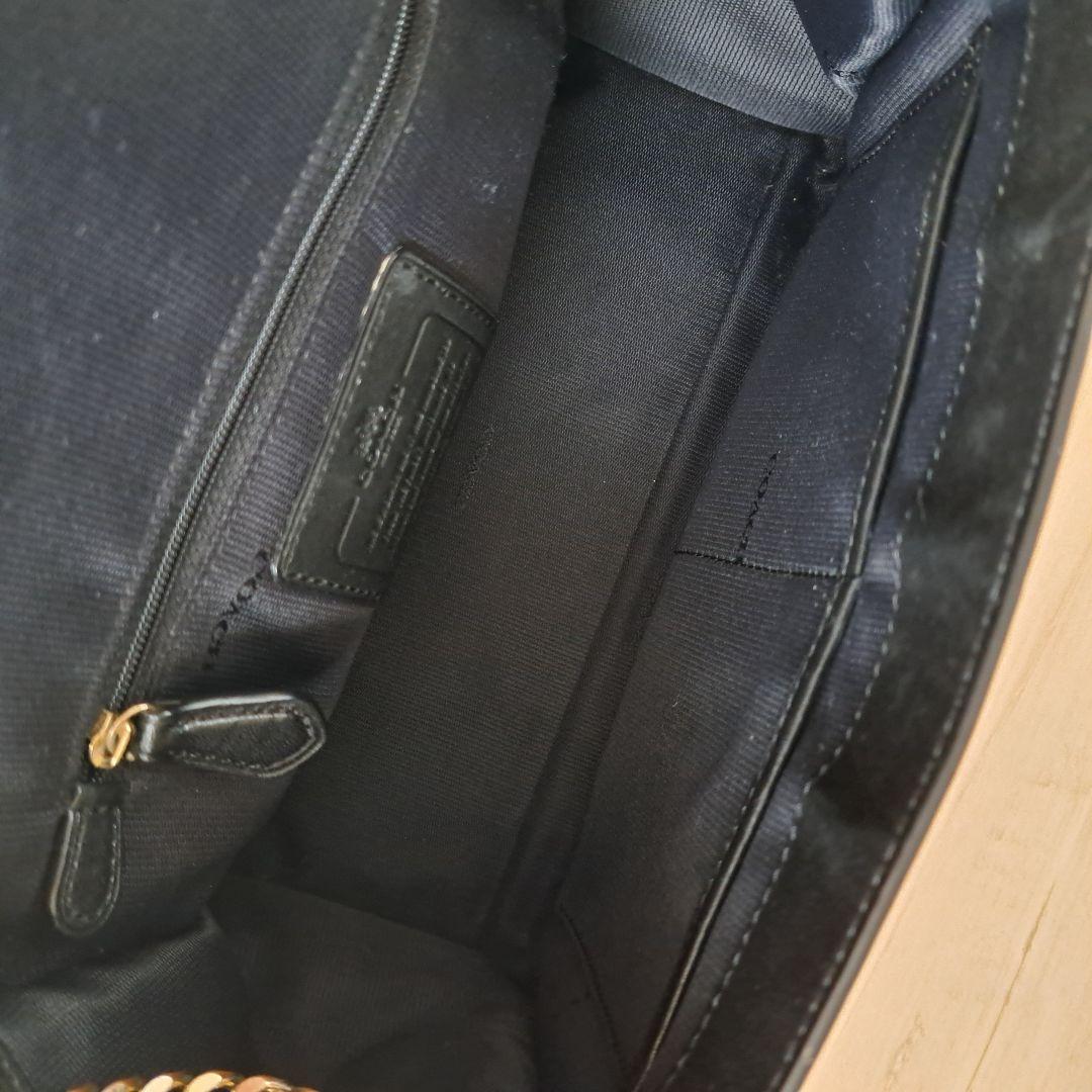 COACH レザー ショルダーバッグ