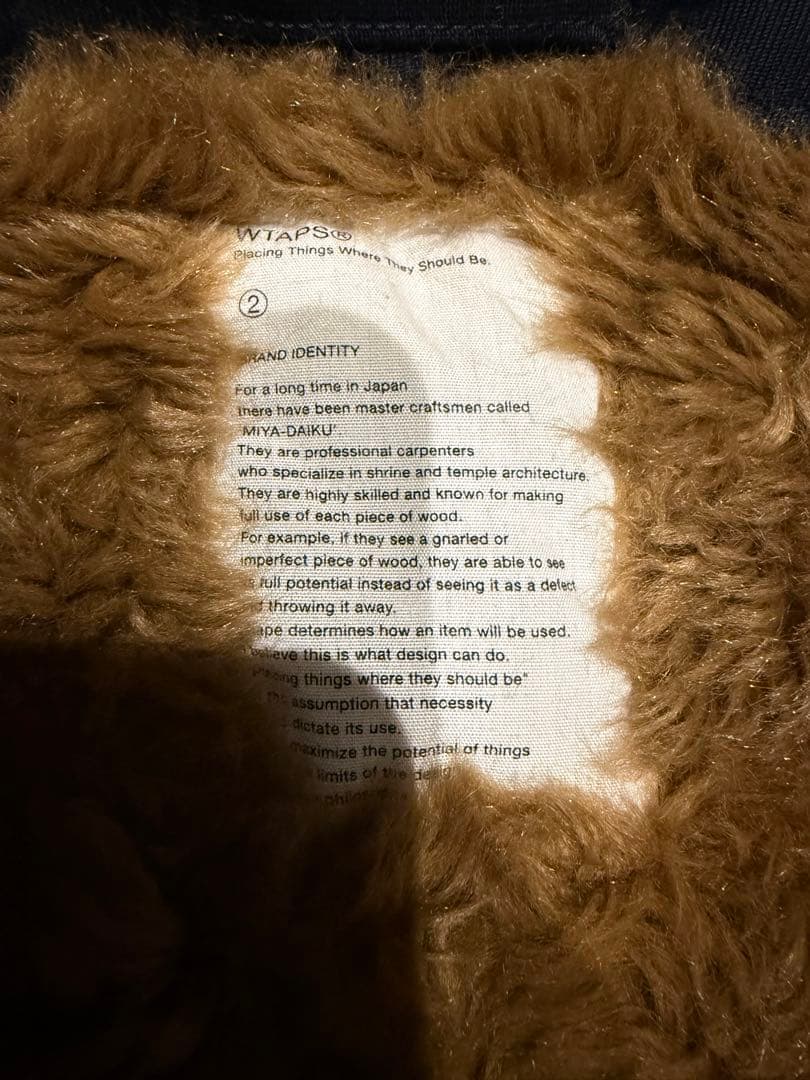 wtaps n-1 M ネイビー