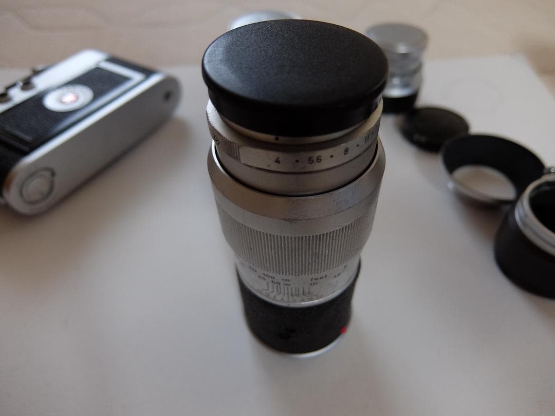 Leica　Mマウント　エルマー135mm　f4