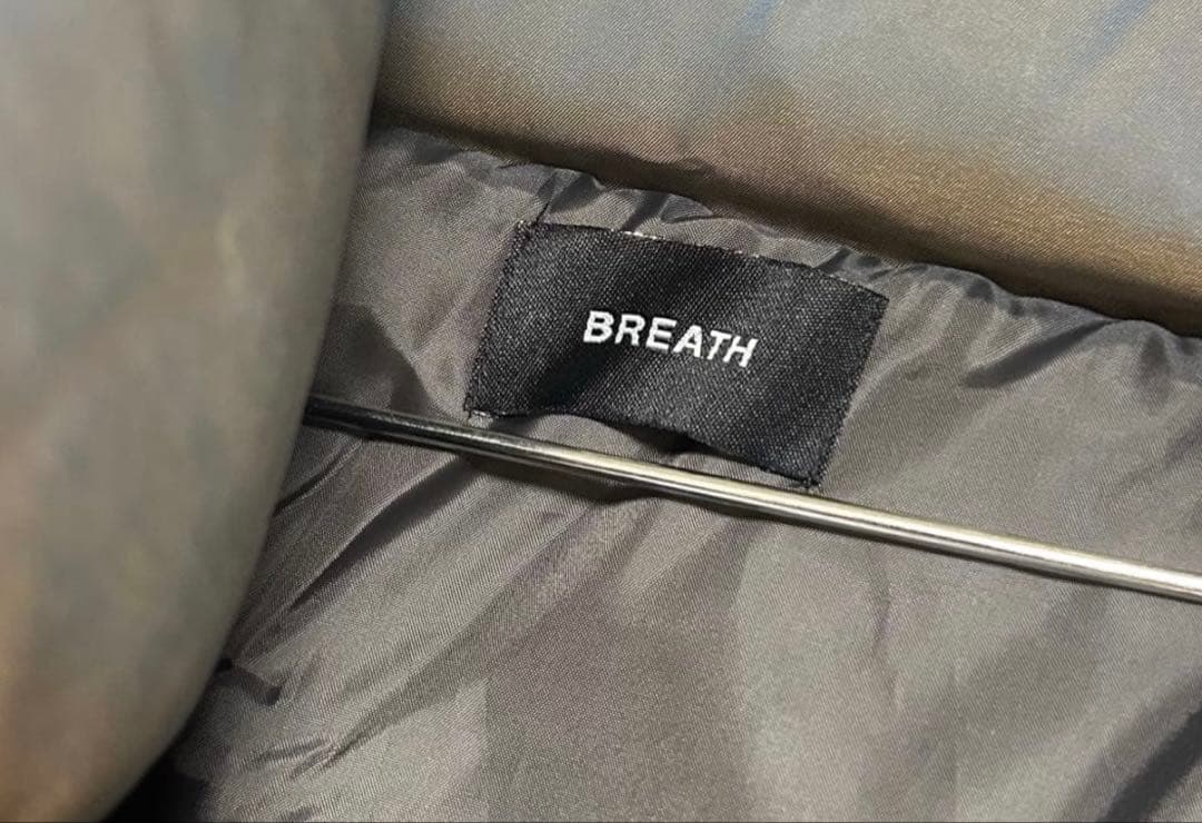 breathダウンジャケット BADHOP