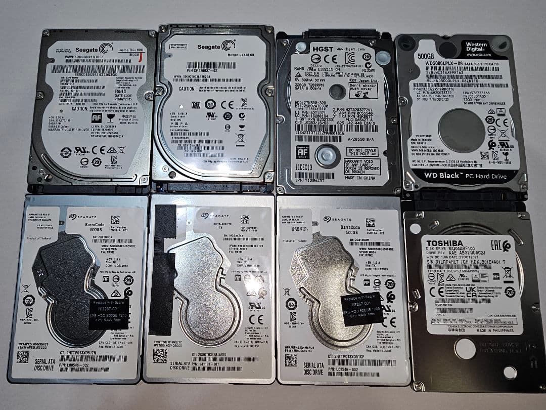 外付けハードディスク・ドライブ Seagate Barracuda 500GB HDD