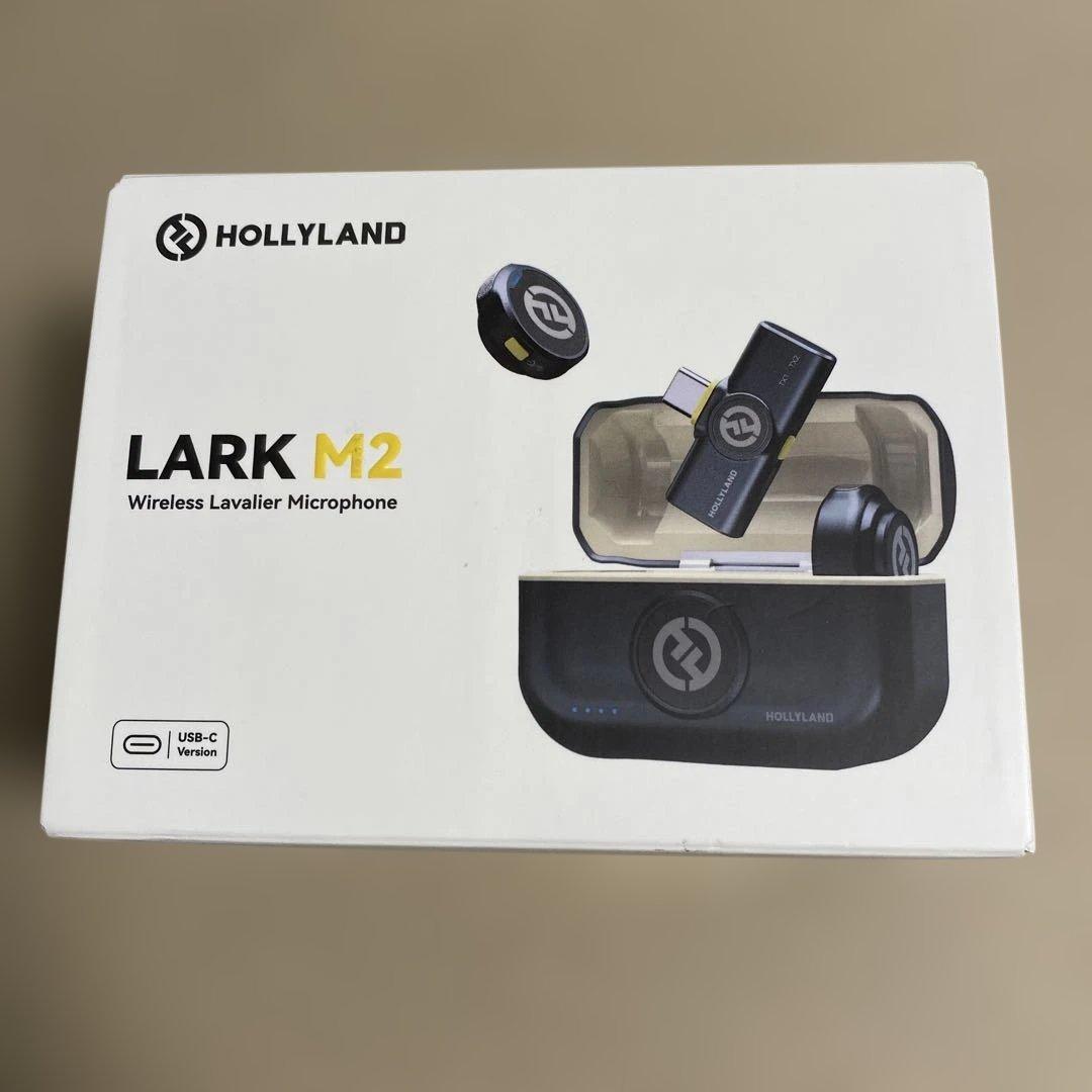 Hollyland Lark M2 USB Type-C-ワイヤレスマイク