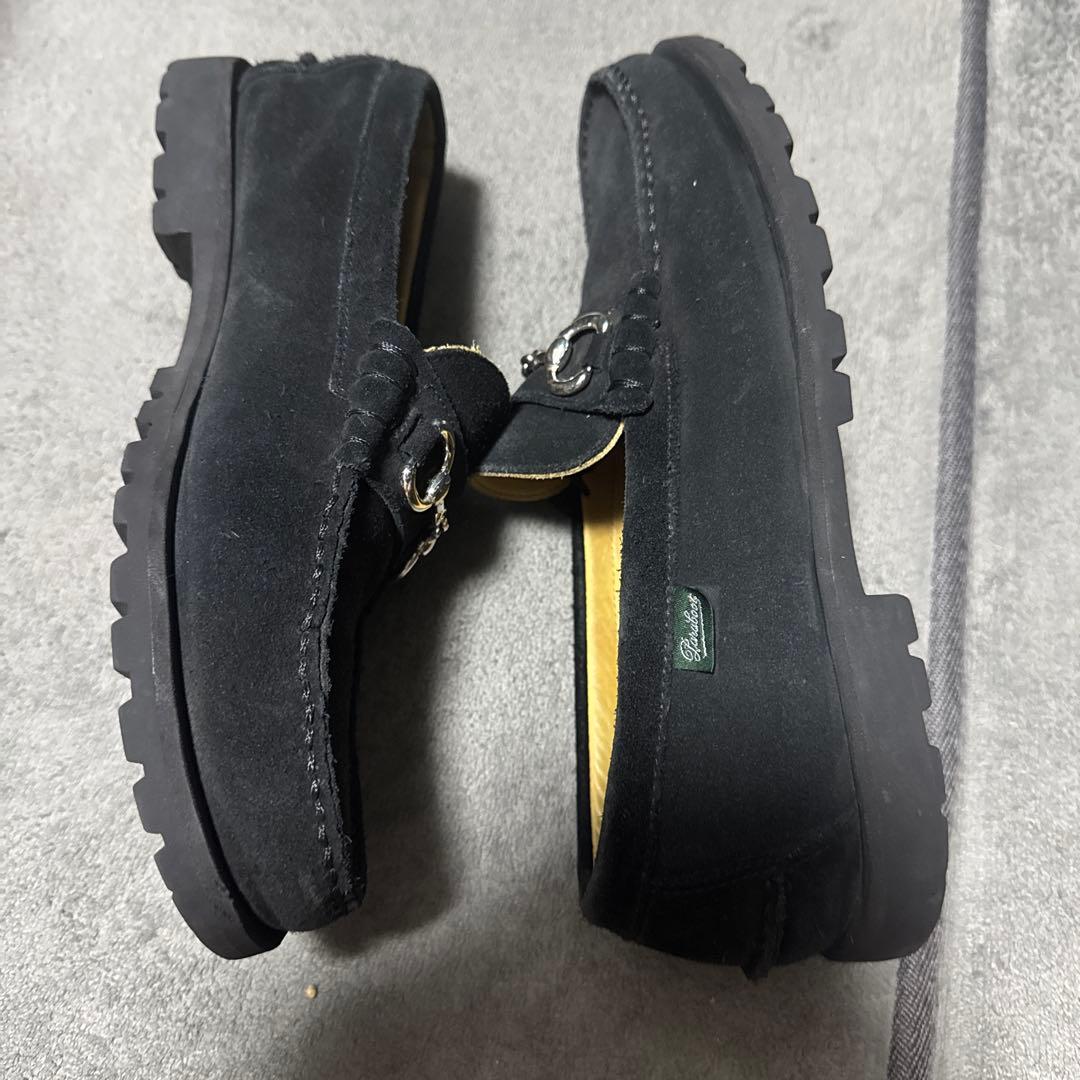 パラブーツ　アローズ　ビットローファー　黒　7 1/2