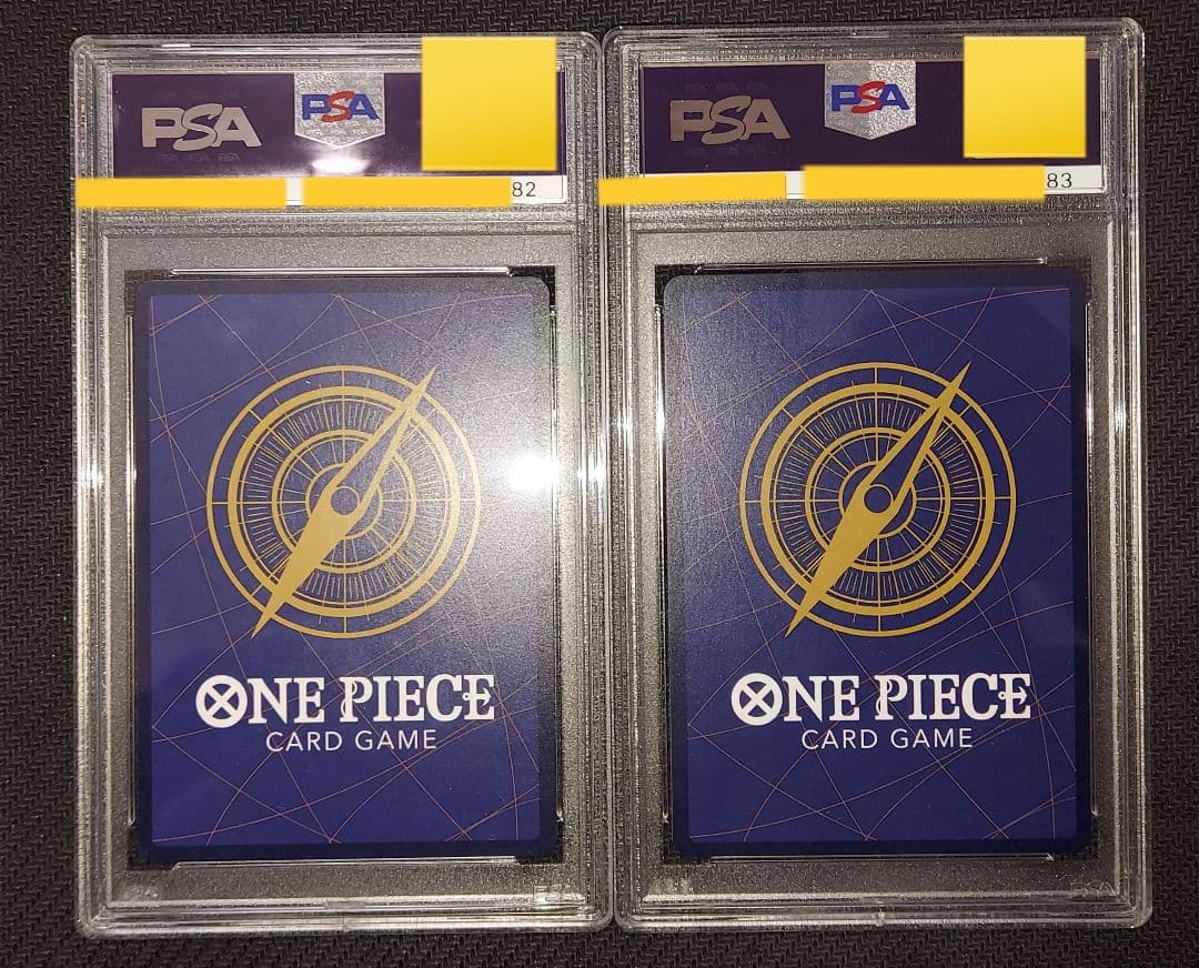 25thアニバーサリー　ルフィ　ナミ　PSA10　連番セット　ワンピースカード