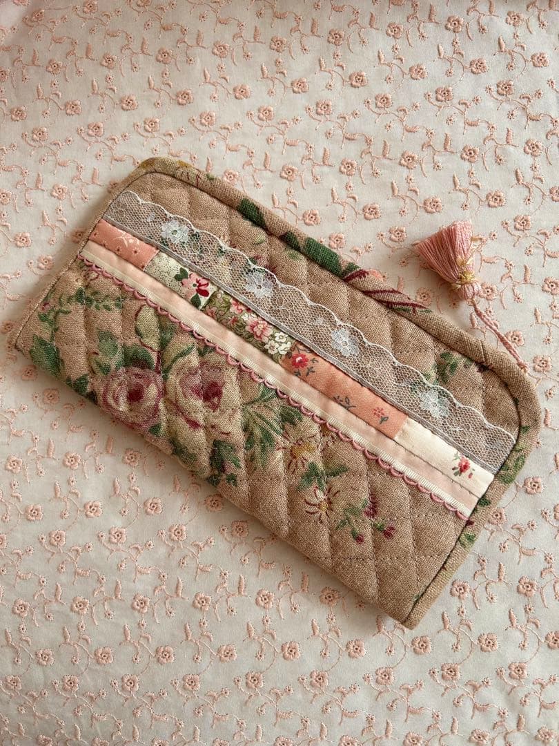 オリーブ様リクエスト　パッチワークの小物4種❤︎