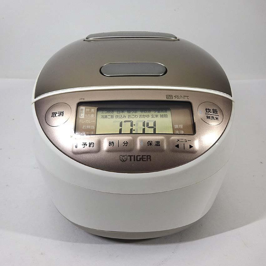 【q-270k】 タイガー　圧力IHジャー　炊飯器　JPK-A100 21年製