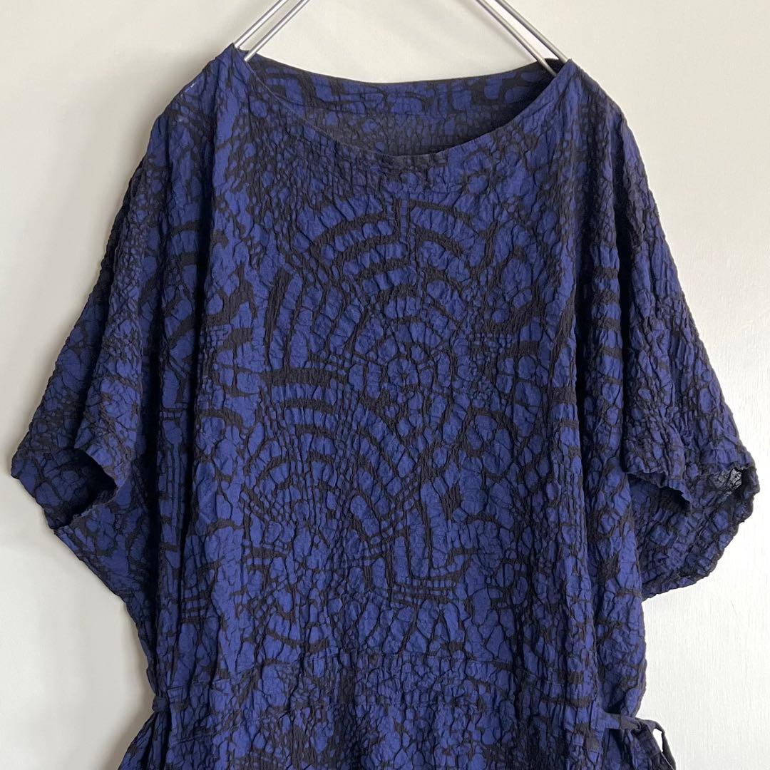 me ISSEY MIYAKE 半袖 チュニック ワンピース