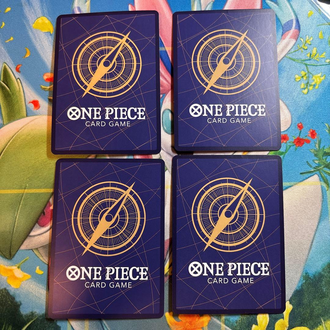 ワンピースカード　クイーン　フラッグシップ　4枚