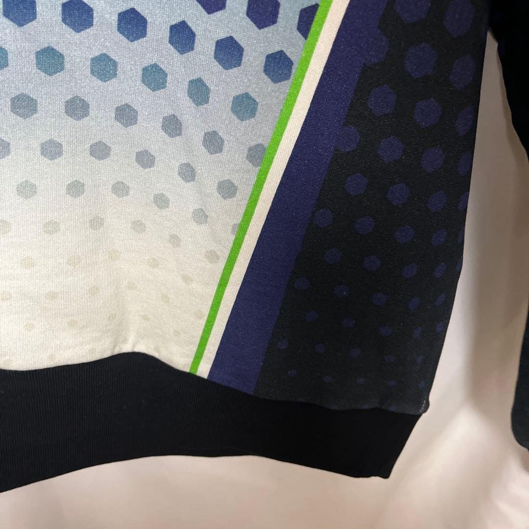 DRIES VAN NOTEN フットボール カットソー スウェット M 総柄