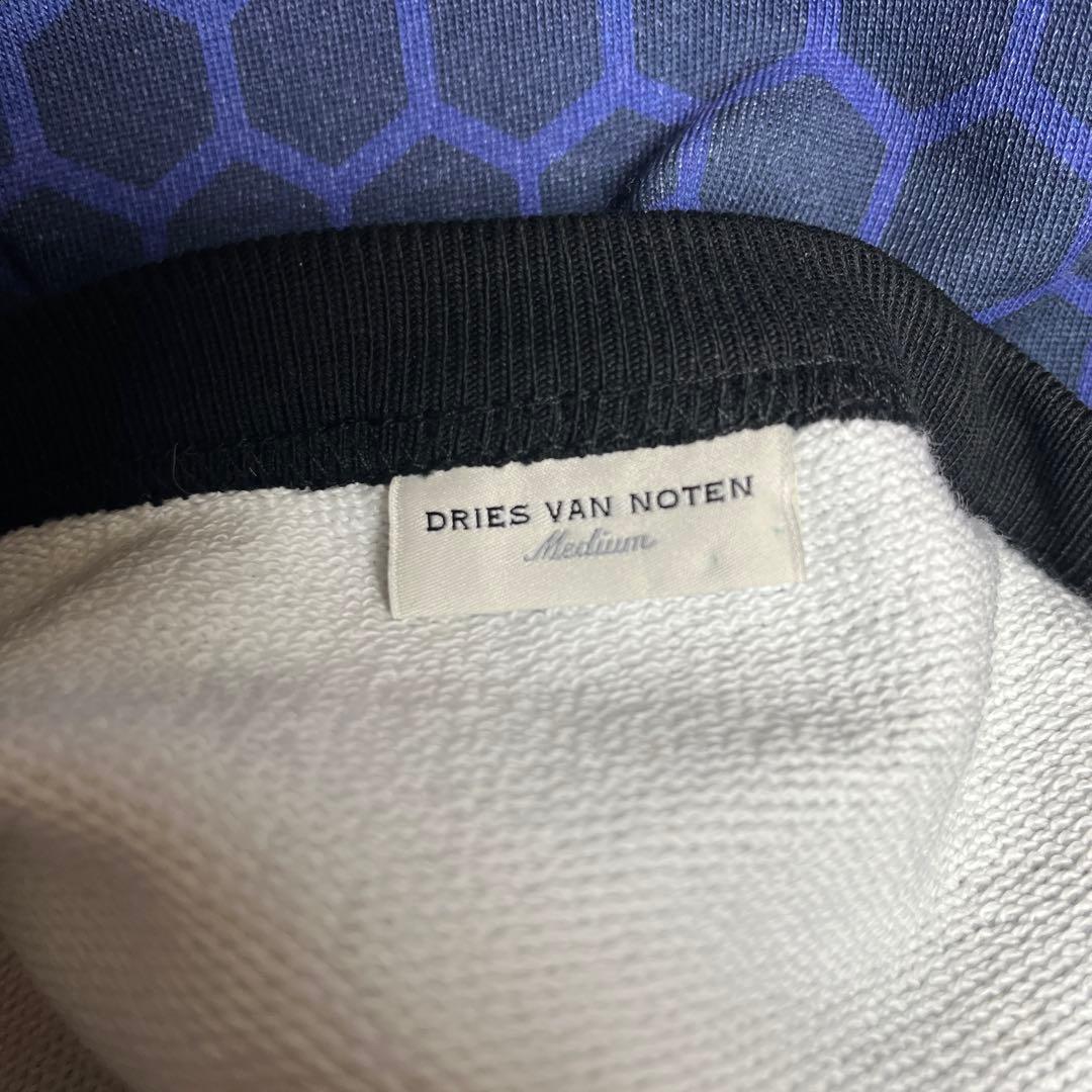 DRIES VAN NOTEN フットボール カットソー スウェット M 総柄