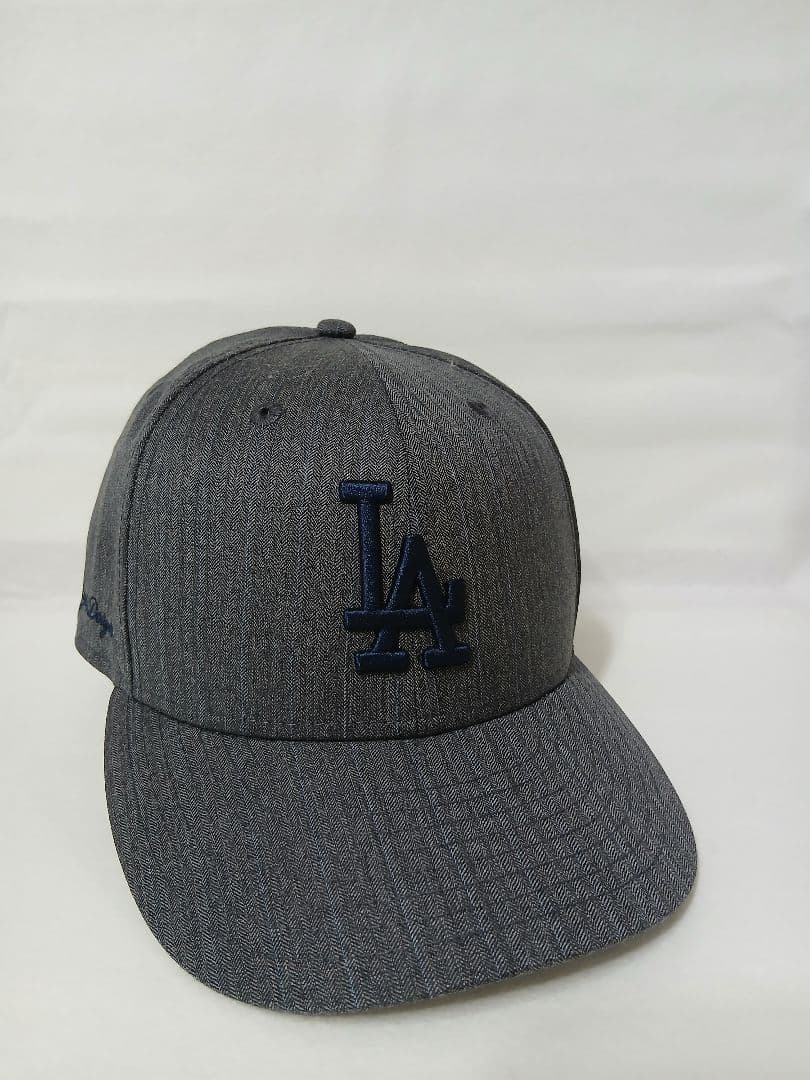 NEW ERA 59FIFTY LAキャップ 7 7/8 (62.5㎝)グレー