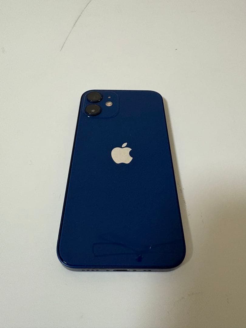 Apple iPhone 12 mini 64GB青 ケース付き 美品