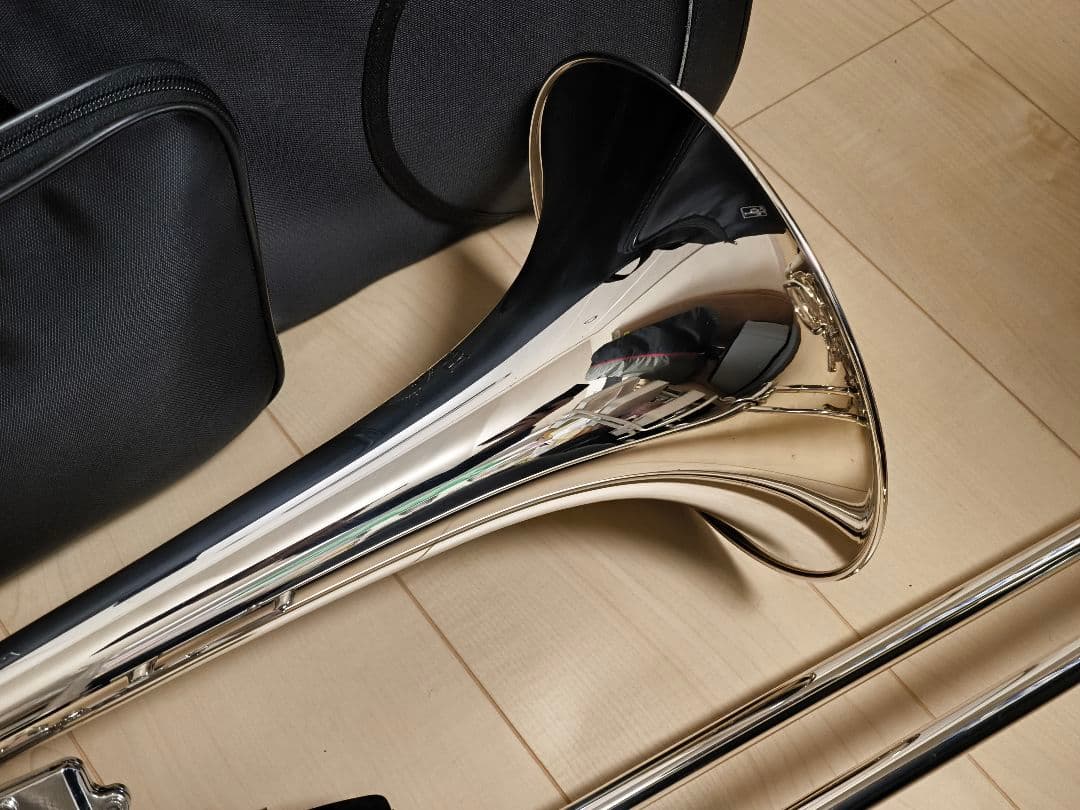 ぱ*ー様 JohnPacker バストロンボーン ダブルロータリー シルバー マ