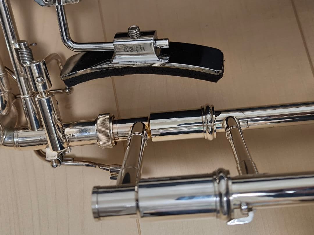 ぱ*ー様 JohnPacker バストロンボーン ダブルロータリー シルバー マ