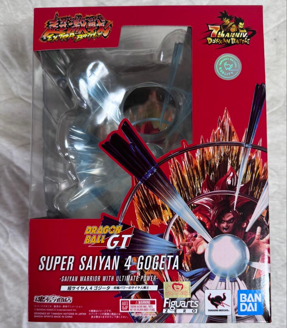【新品未開封】フィギュアーツZERO 4ゴジータ 究極パワーのサイヤ人戦士