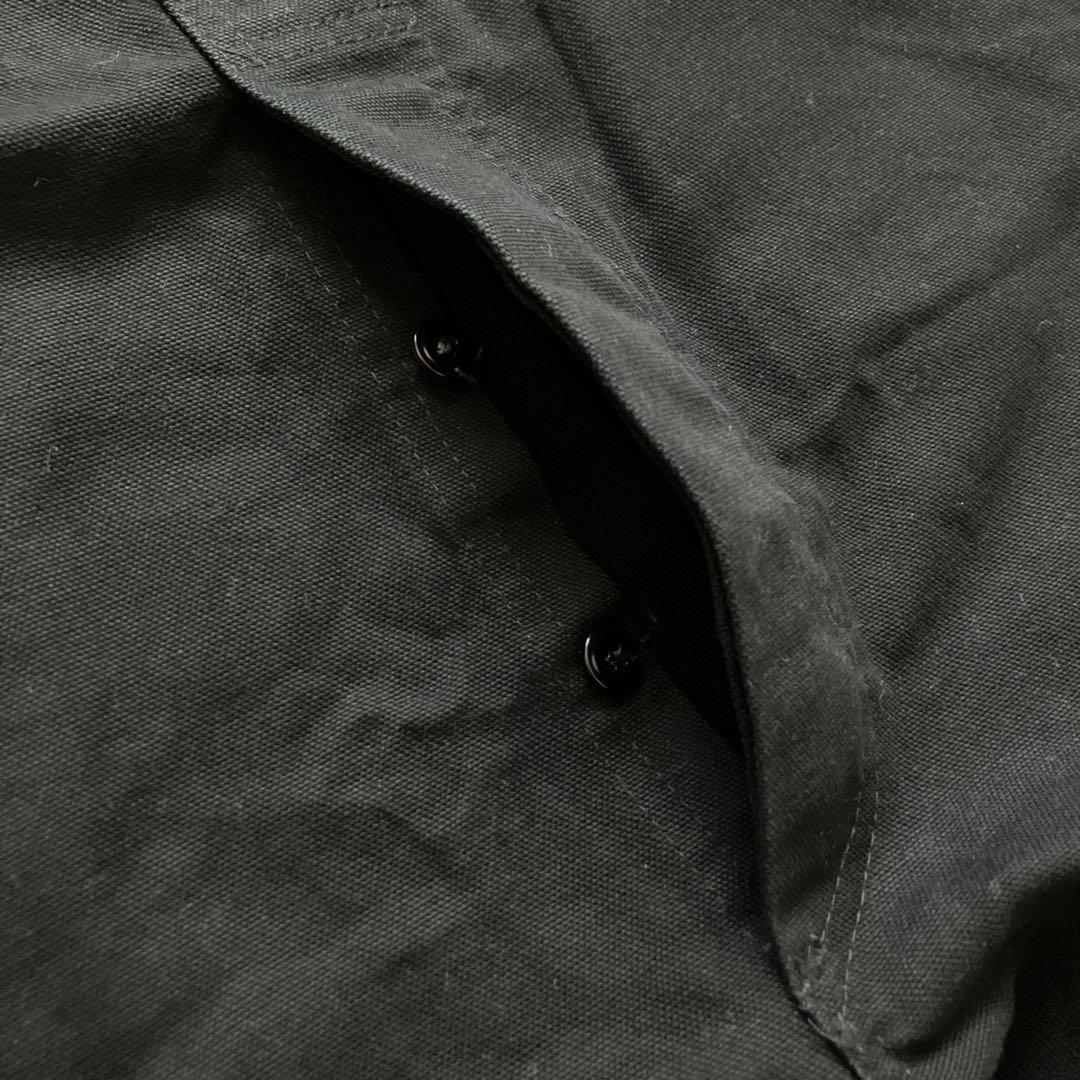 USA製90s BEN DAVIS ブラックダック地オーバーオール アメカジ古着