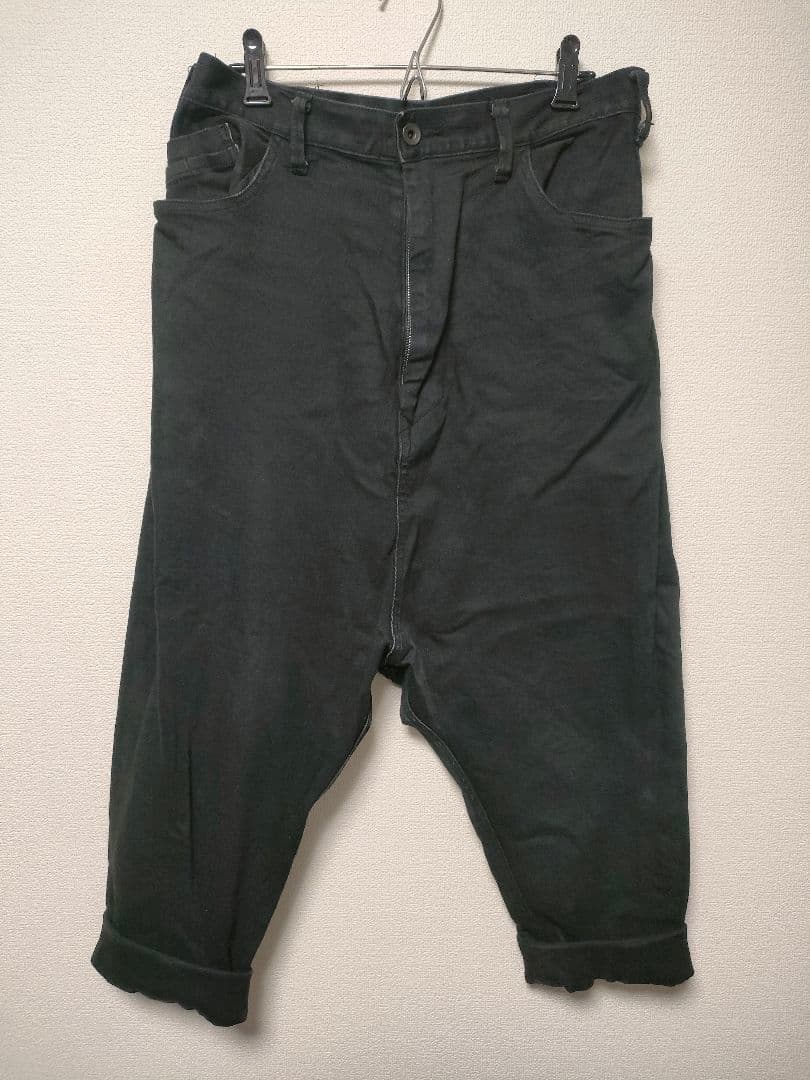 【特価】Julius　サルエルデニムパンツ　717PAM16-BK