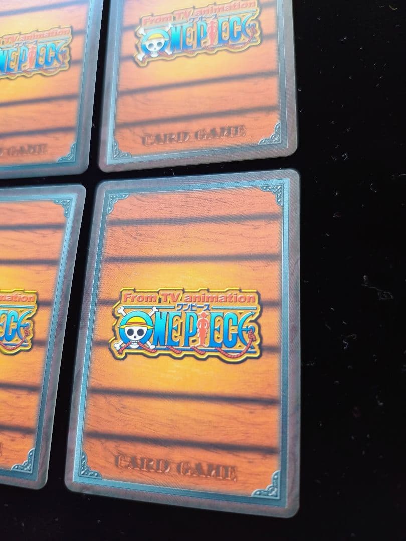 大会プロモ 麦わらの一味 4枚セット 旧ワンピースカード