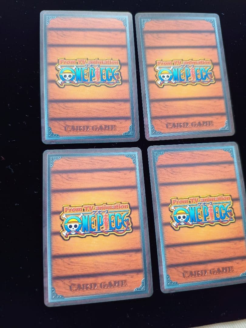 大会プロモ 麦わらの一味 4枚セット 旧ワンピースカード