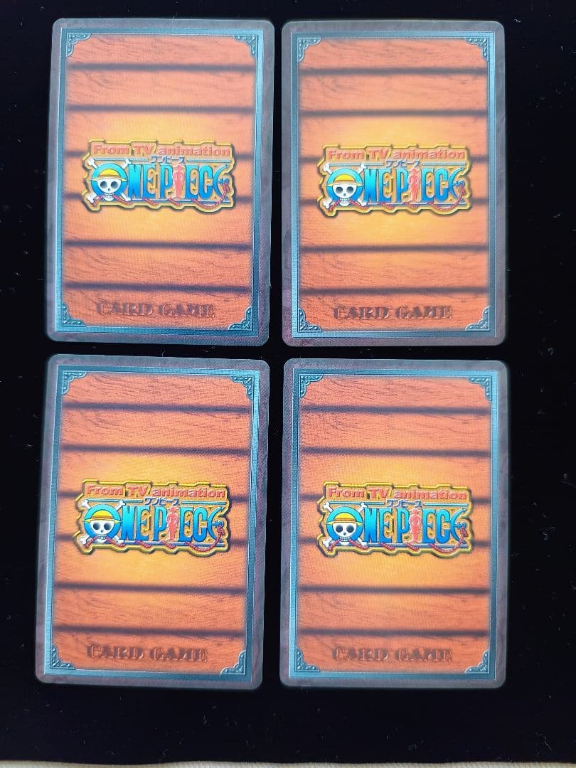 大会プロモ 麦わらの一味 4枚セット 旧ワンピースカード