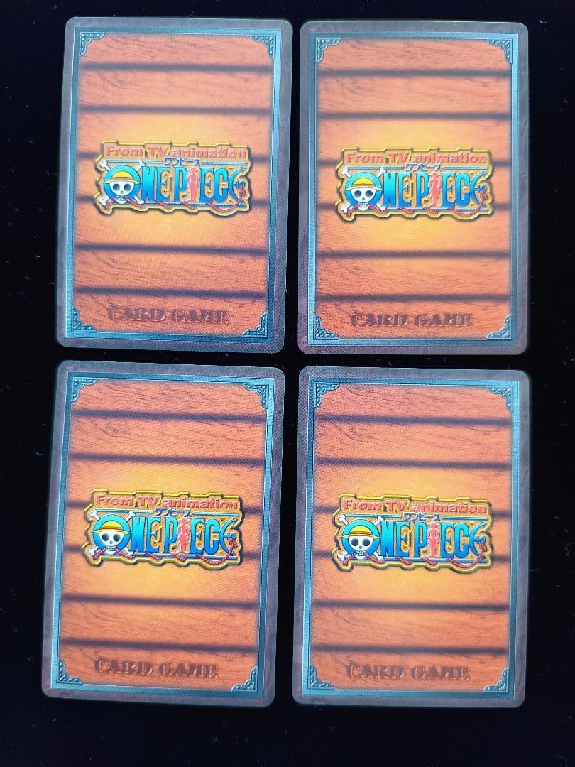 大会プロモ 麦わらの一味 4枚セット 旧ワンピースカード